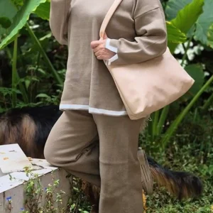 ست حاشیه دار نسکافه ای