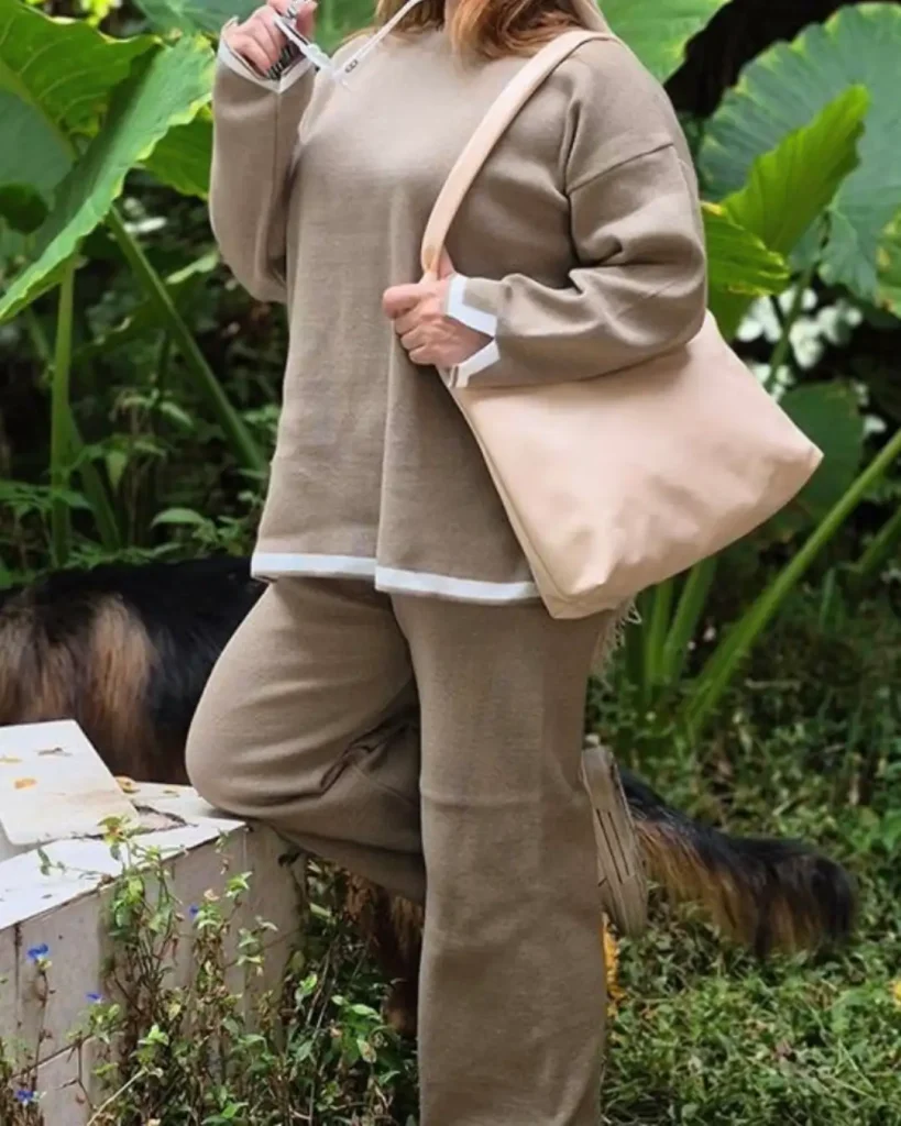 ست حاشیه دار نسکافه ای